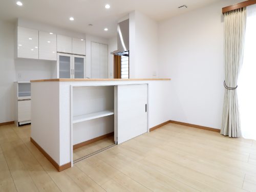 滋賀県 アヤホームの、住みやすい注文住宅の収納事例