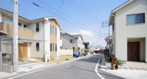 滋賀県 アヤホームの分譲地「ゆうタウン」