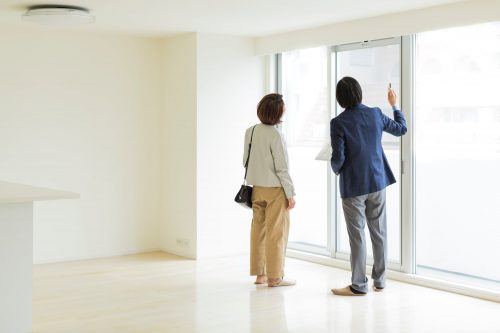 家探し、内覧の様子