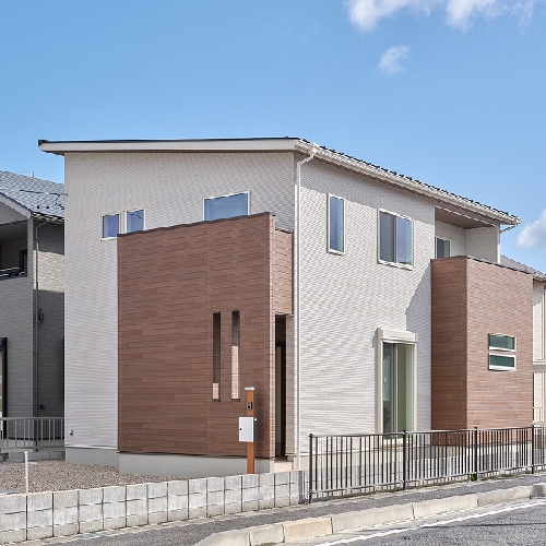 ほっこりとした優しい雰囲気の<br>ナチュラルテイストの家