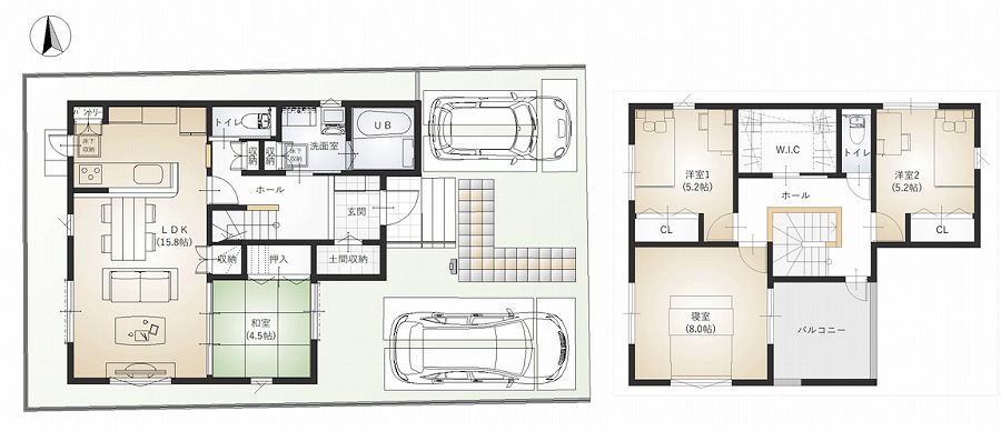 ゆうタウン瀬田大江7丁目3号地【済】｜アヤハ不動産の新築一戸建