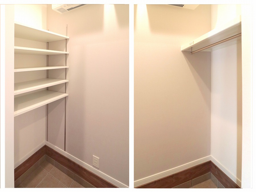 玄関横の土間収納