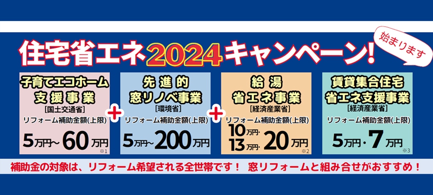 住宅省エネ2024キャンペーン