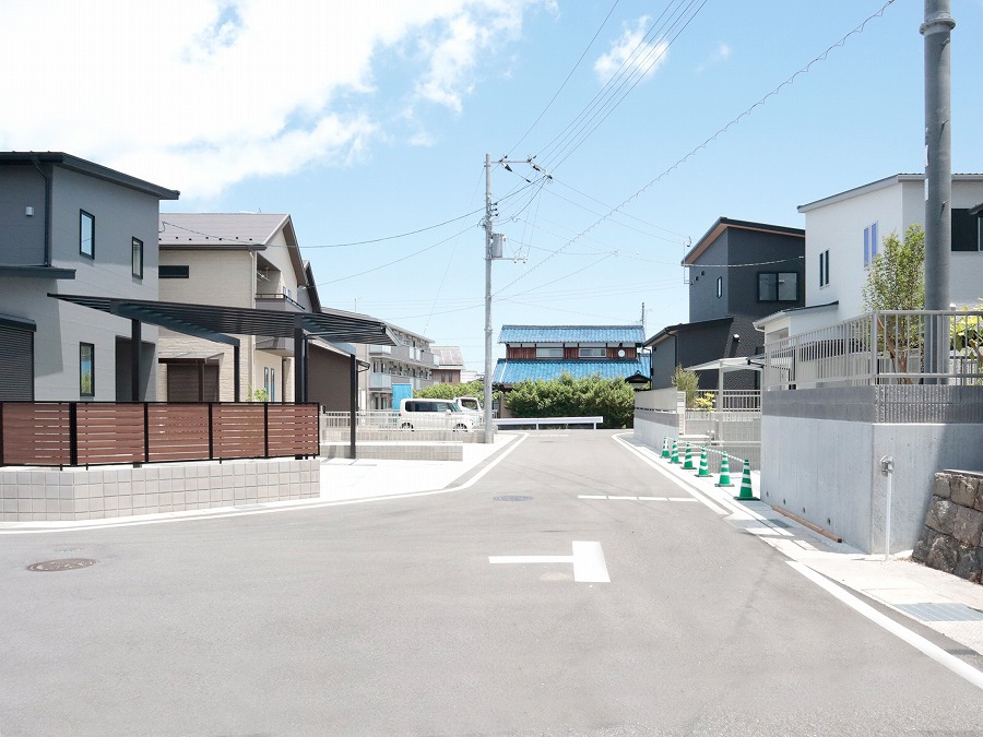 分譲地街並み